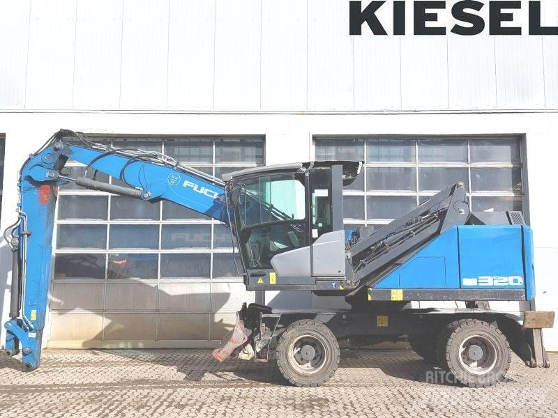 Fuchs MHL 320 F Перевантажувачі металобрухту/промислові навантажувачі