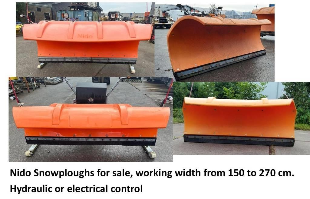 Nido Snowplough Снігоочищувальні ножі та плуги