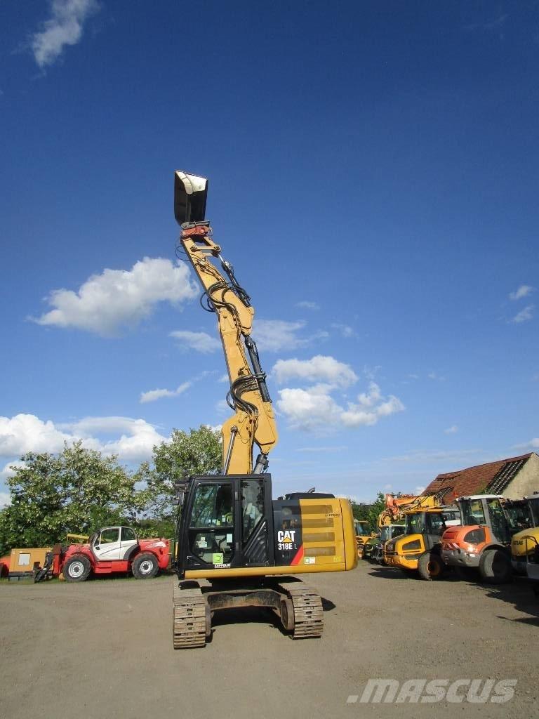 CAT 318 E L   320 322 Гусеничні екскаватори