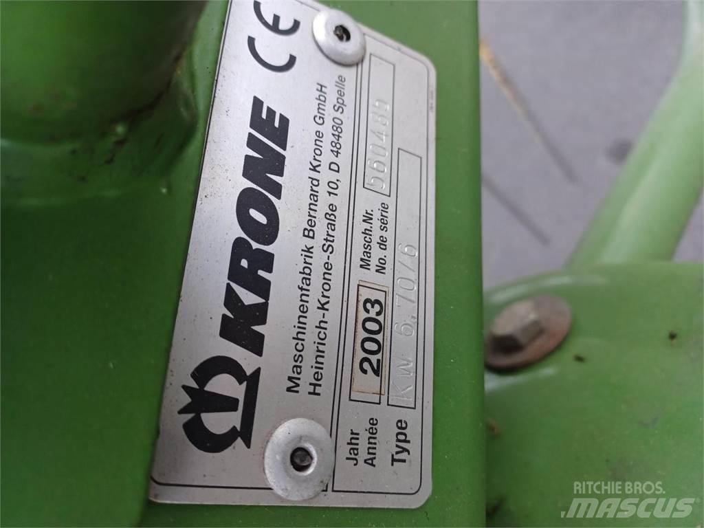 Krone KW 6.70/6 Граблі і сінозворушувачі