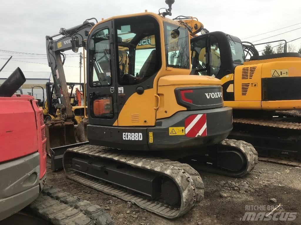 Volvo ECR 88 D Середні екскаватори 7т. - 12т.