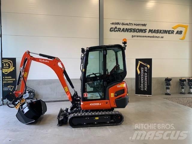Kubota KX 019-4 Міні-екскаватори < 7т