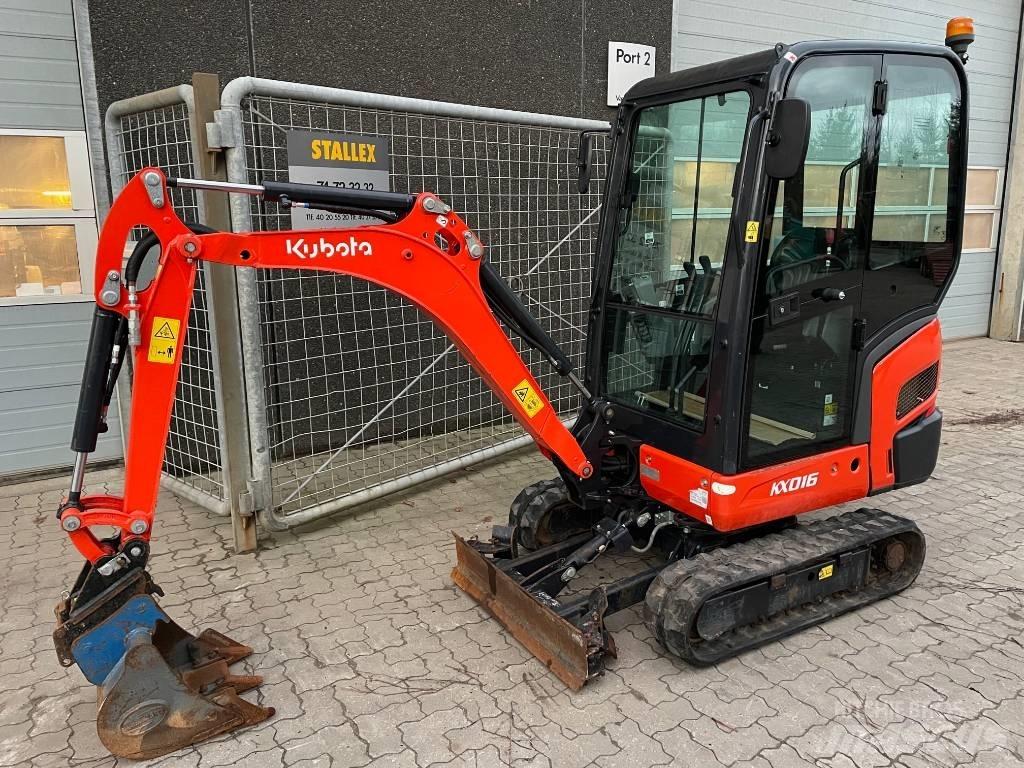 Kubota KX016-4 Міні-екскаватори < 7т