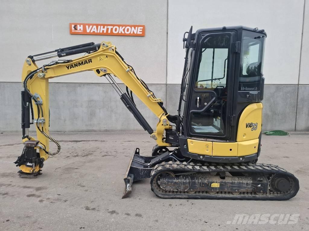 Yanmar Vio 33-6 Міні-екскаватори < 7т