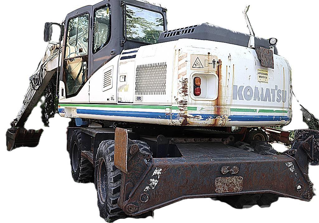 Komatsu PW 140-7 Екскаватори-навантажувачі