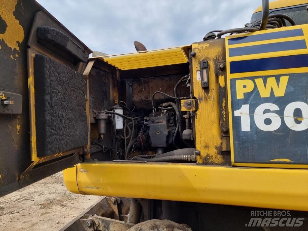 Komatsu PW 160-7 Колісні екскаватори