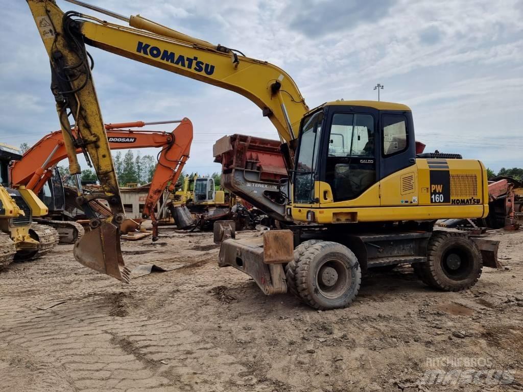 Komatsu PW 160-7 Колісні екскаватори