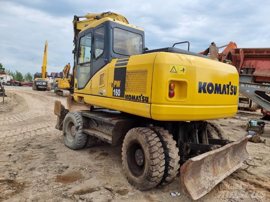 Komatsu PW 160-7 Колісні екскаватори