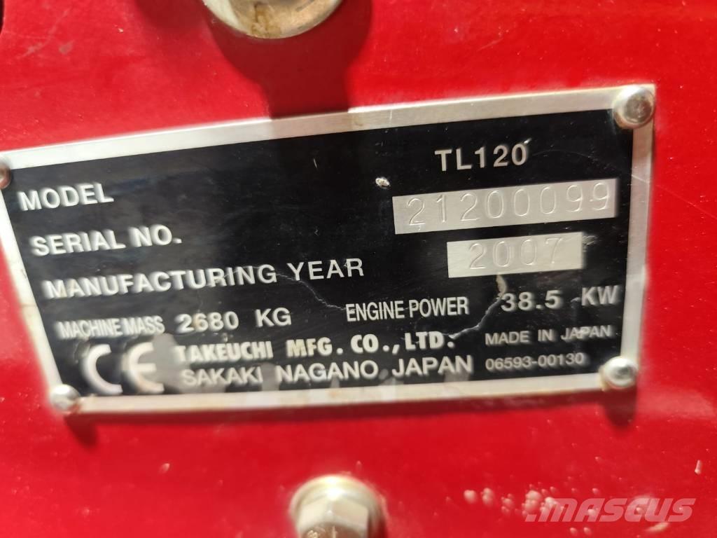 Takeuchi TL120 Міні-навантажувачі