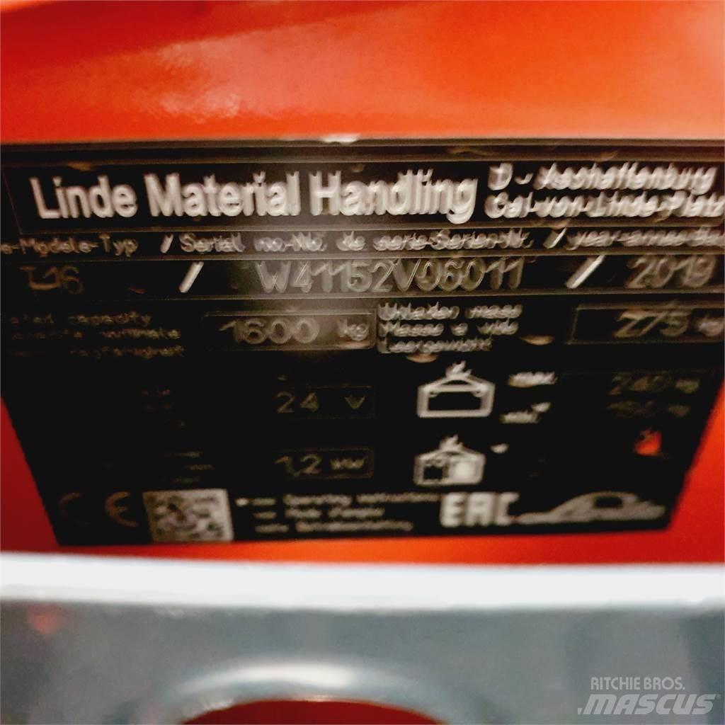 Linde T16 Li-Ion Штабелери