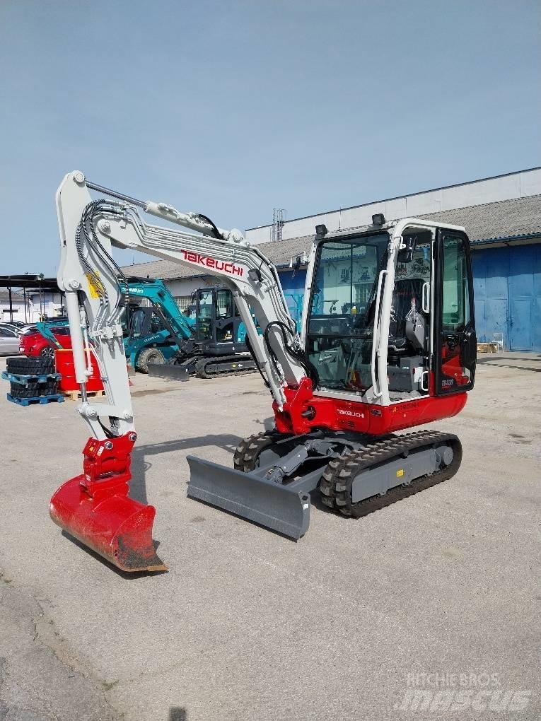 Takeuchi TB230 Міні-екскаватори < 7т