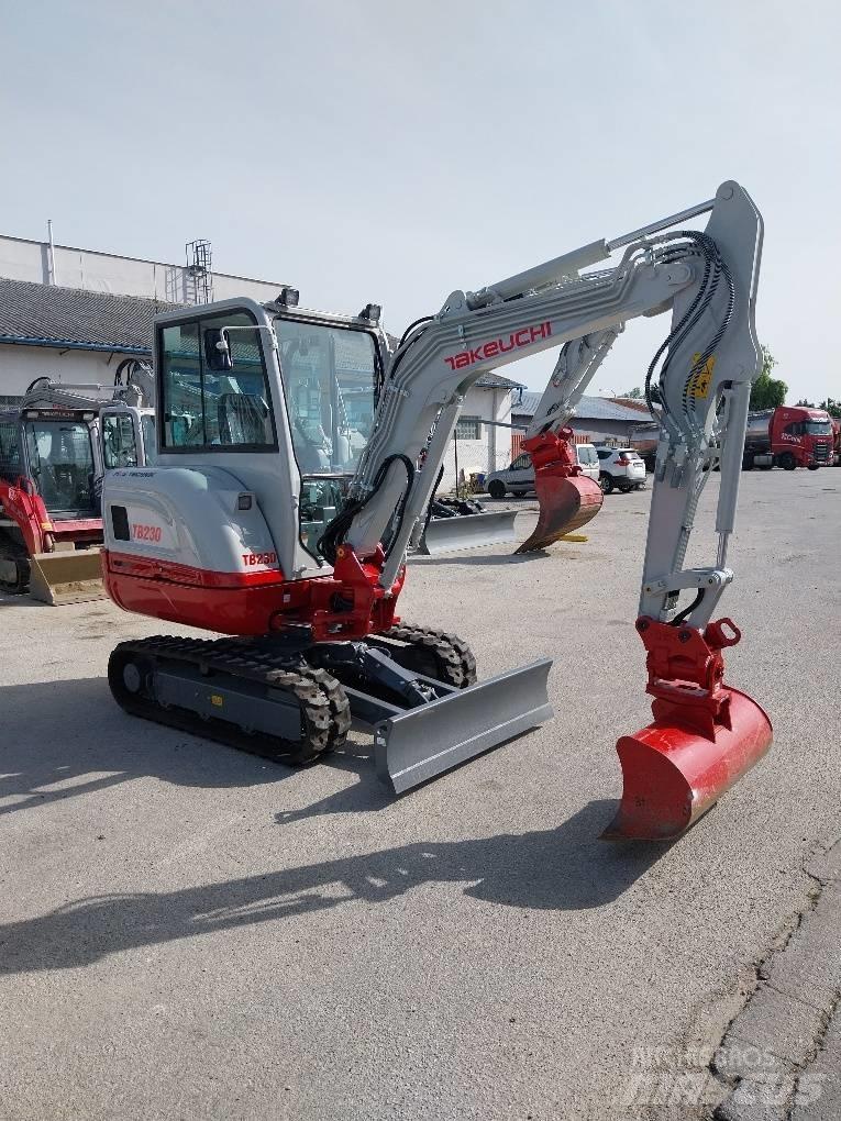 Takeuchi TB230 Міні-екскаватори < 7т