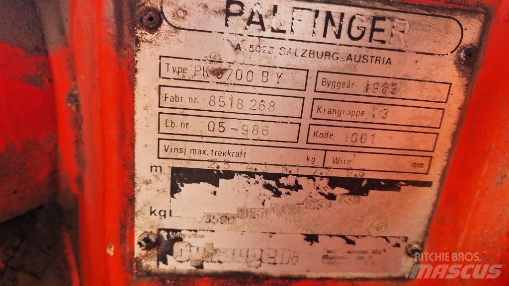 Palfinger PK 9700 Крани вантажників