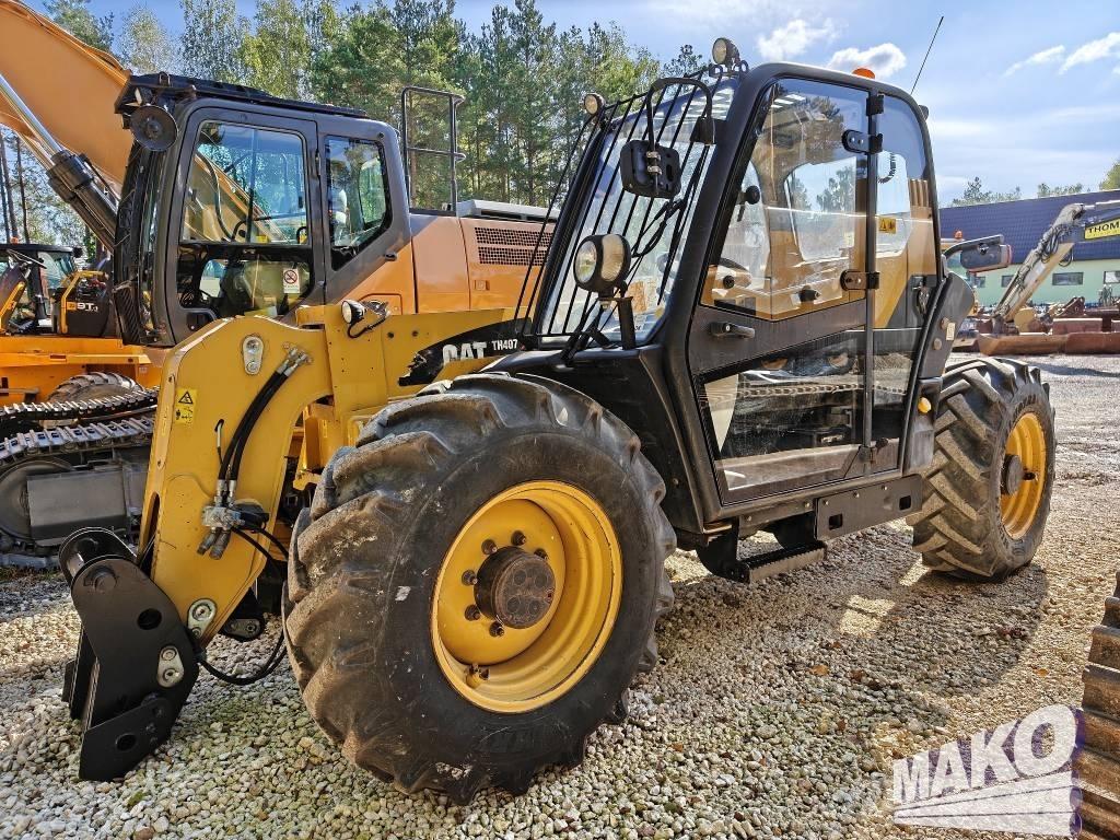 CAT TH 407 Телескопічні навантажувачі