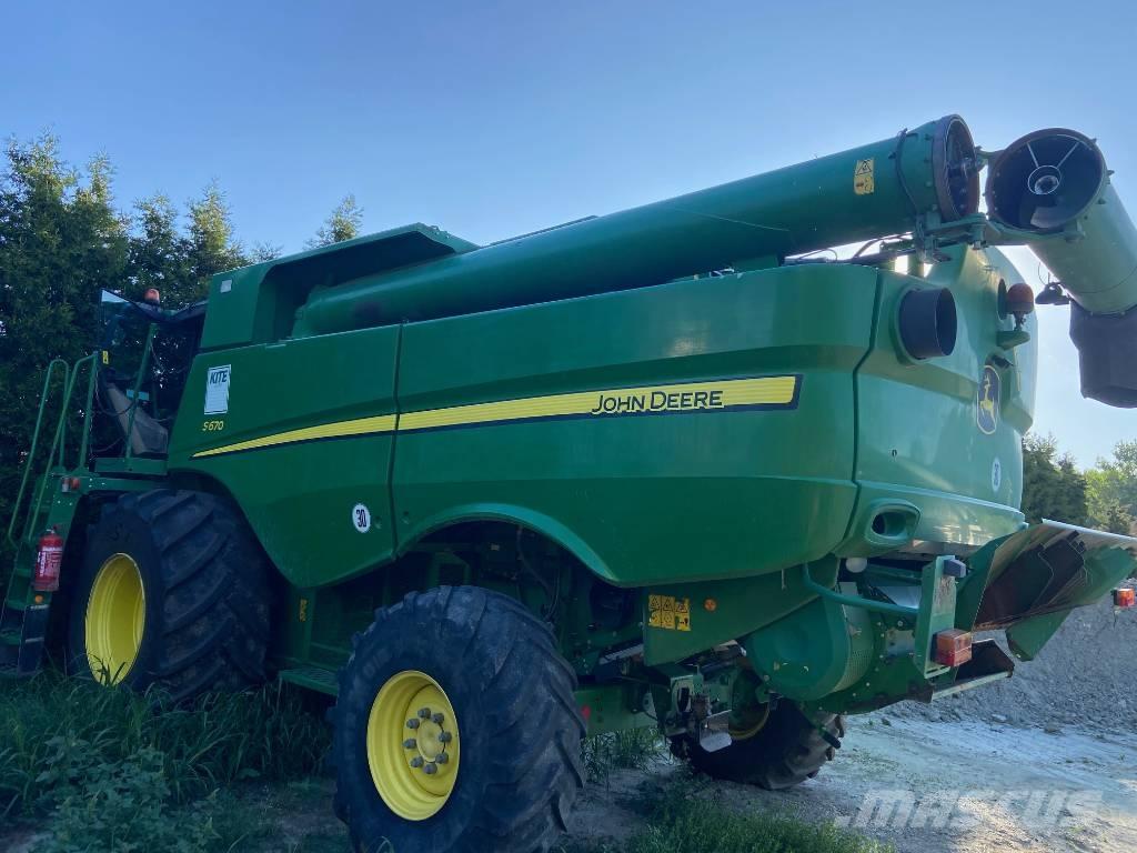 John Deere S 670 i Зернозбиральні комбайни