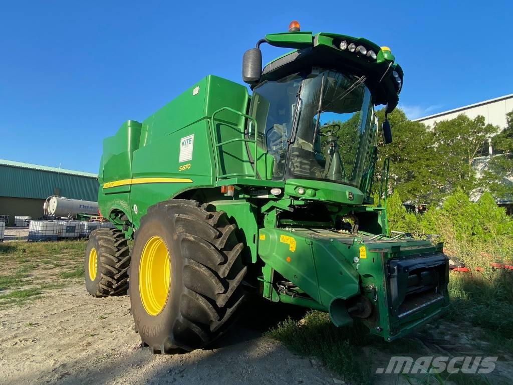 John Deere S 670 i Зернозбиральні комбайни