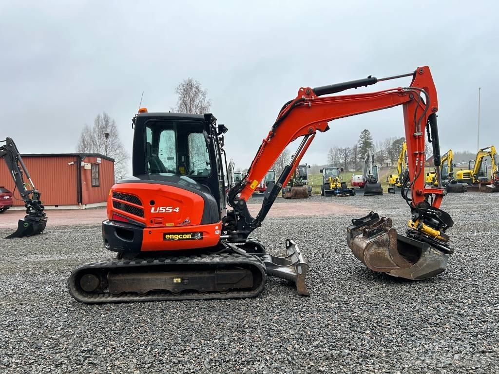 Kubota U55-4 Міні-екскаватори < 7т
