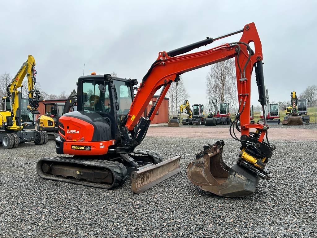 Kubota U55-4 Міні-екскаватори < 7т