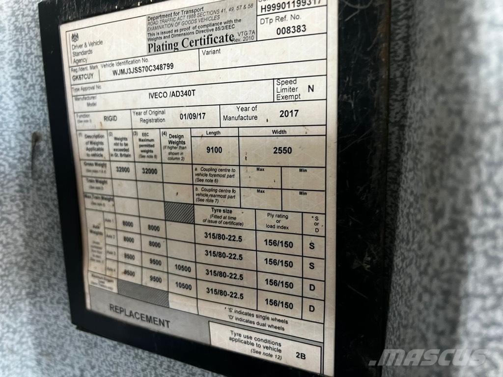 Iveco TREKKER 410 Самоскиди
