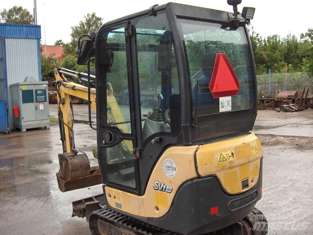 Yanmar SV 18 Міні-екскаватори < 7т