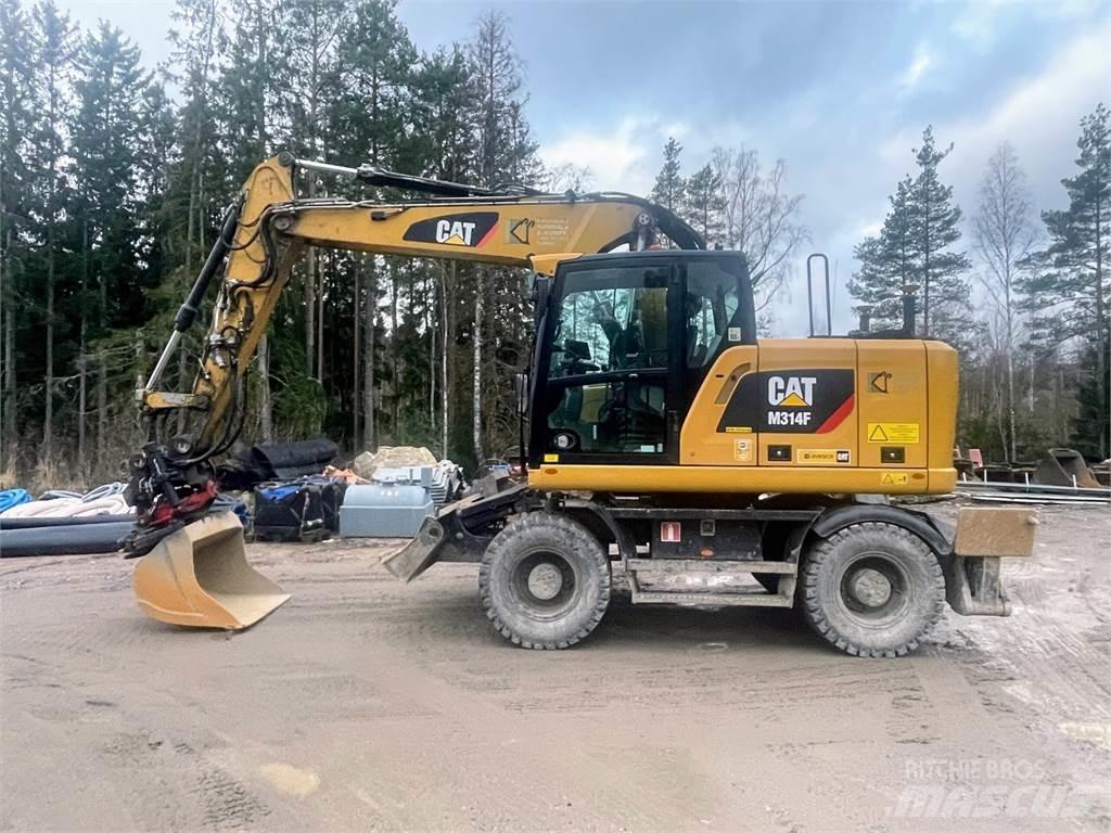 CAT M 314 F Колісні екскаватори