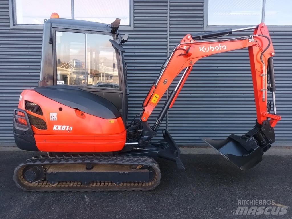 Kubota kx61-3 Міні-екскаватори < 7т
