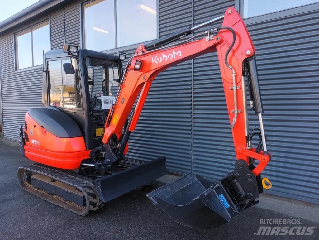 Kubota kx61-3 Міні-екскаватори < 7т