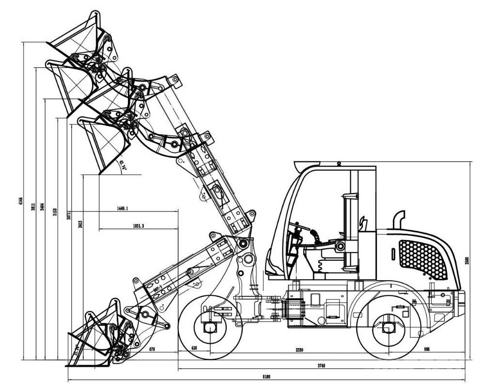  Manitech  MTech 4,5T Телескопічні фронтальні навантажувачі