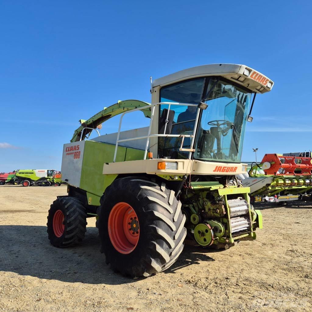 CLAAS Jaguar 860 Кормозбиральні комбайни