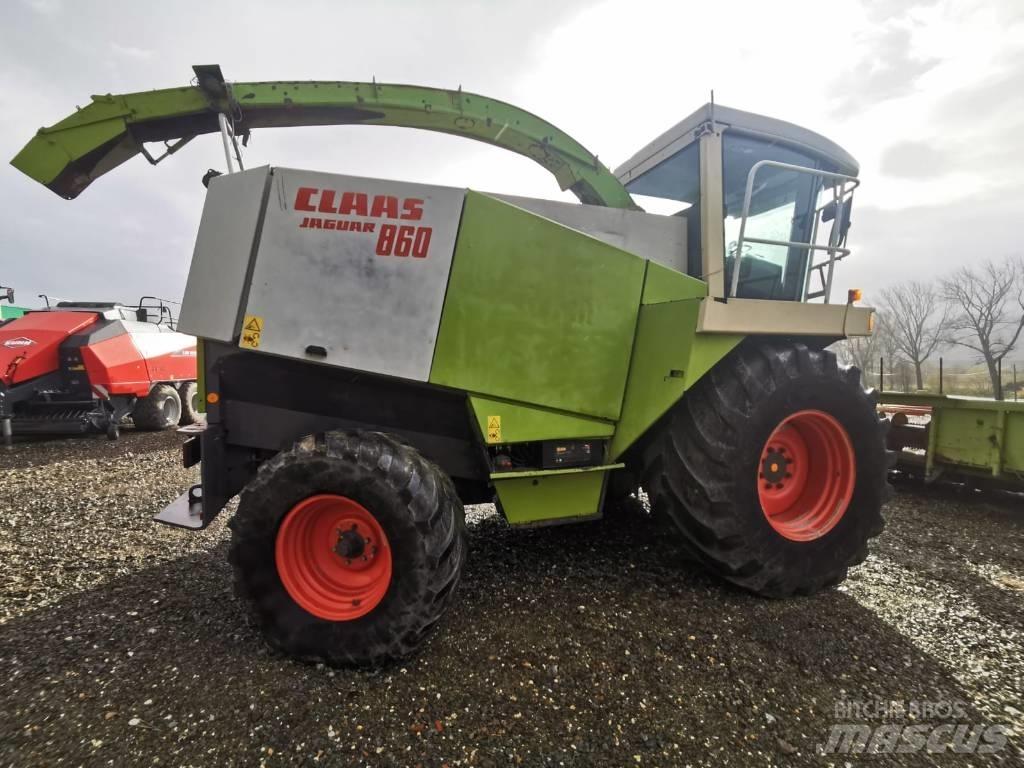 CLAAS Jaguar 860 Кормозбиральні комбайни