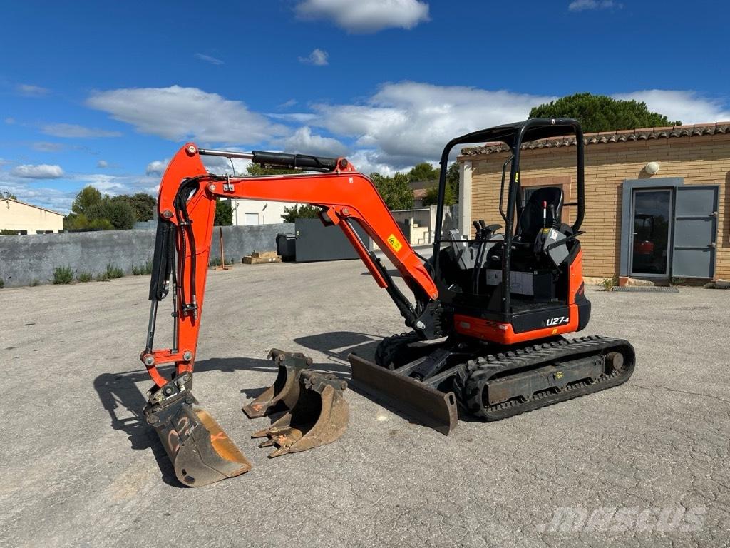 Kubota U 27-4 Міні-екскаватори < 7т