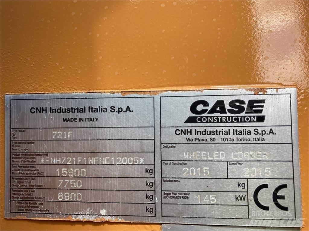 CASE 721F Фронтальні навантажувачі