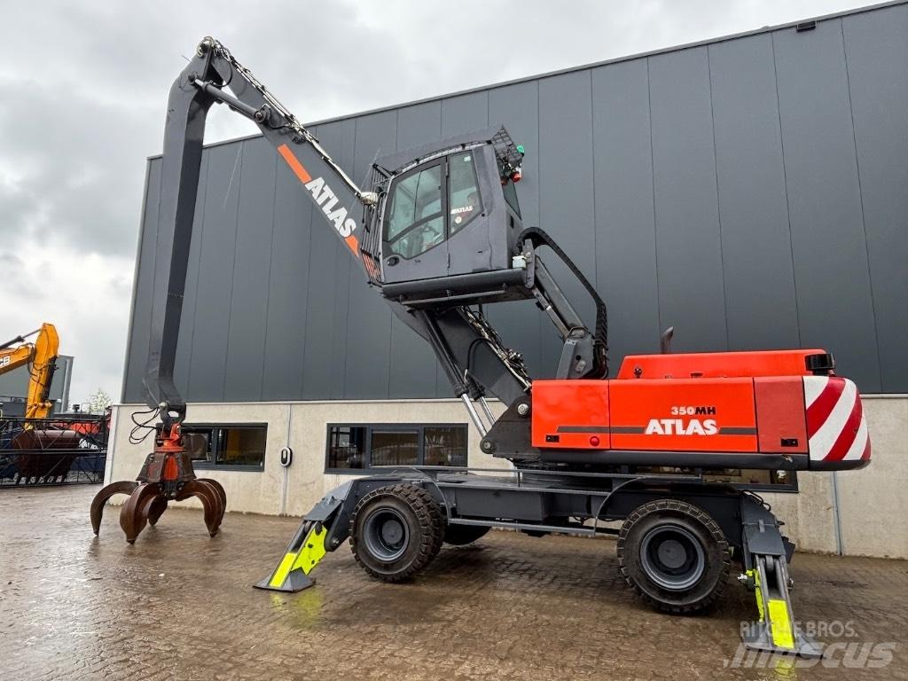 Atlas 350 MH Перевантажувачі металобрухту/промислові навантажувачі