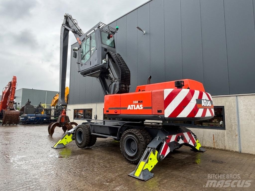 Atlas 350 MH Перевантажувачі металобрухту/промислові навантажувачі