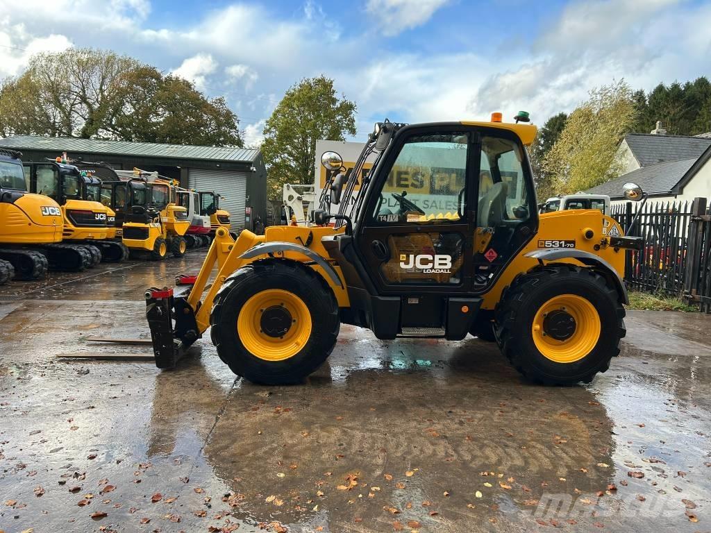 JCB 531-70 Телескопічні навантажувачі