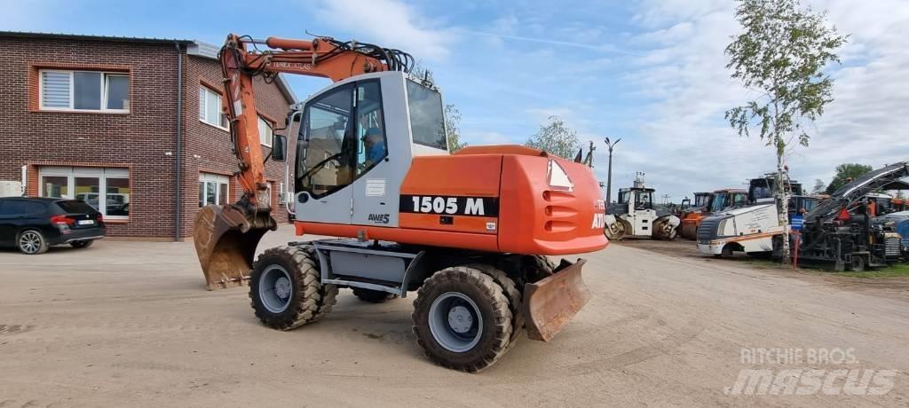 Atlas 1505 M Колісні екскаватори