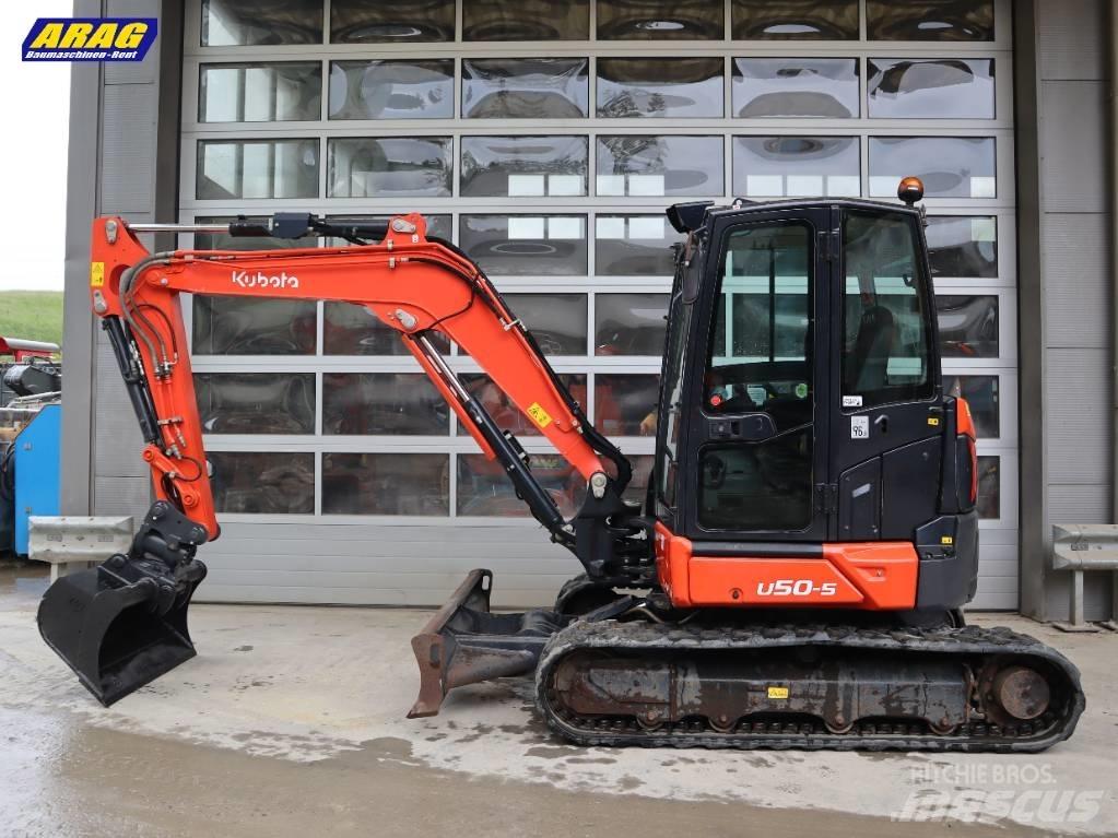 Kubota U 50-5 Міні-екскаватори < 7т