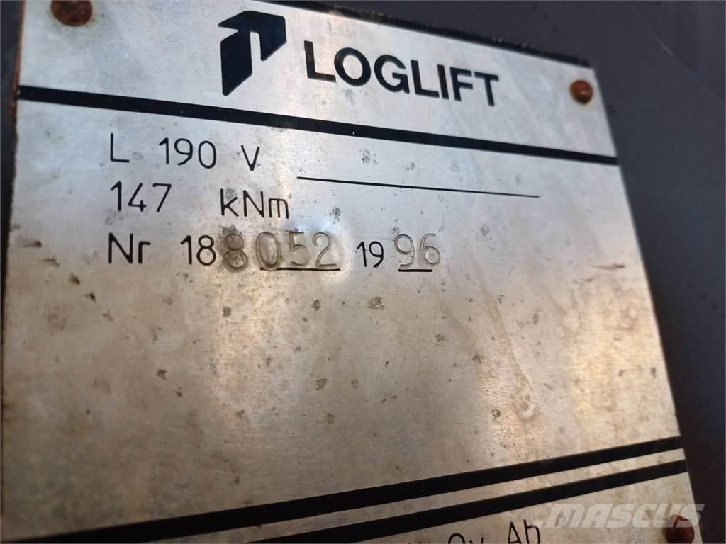 Loglift 190v Крани лісозаготівельних машин