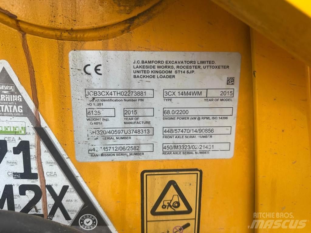 JCB 3CX 14M4WM Екскаватори-навантажувачі