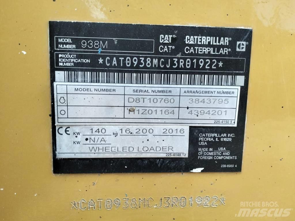 CAT 938 M Фронтальні навантажувачі