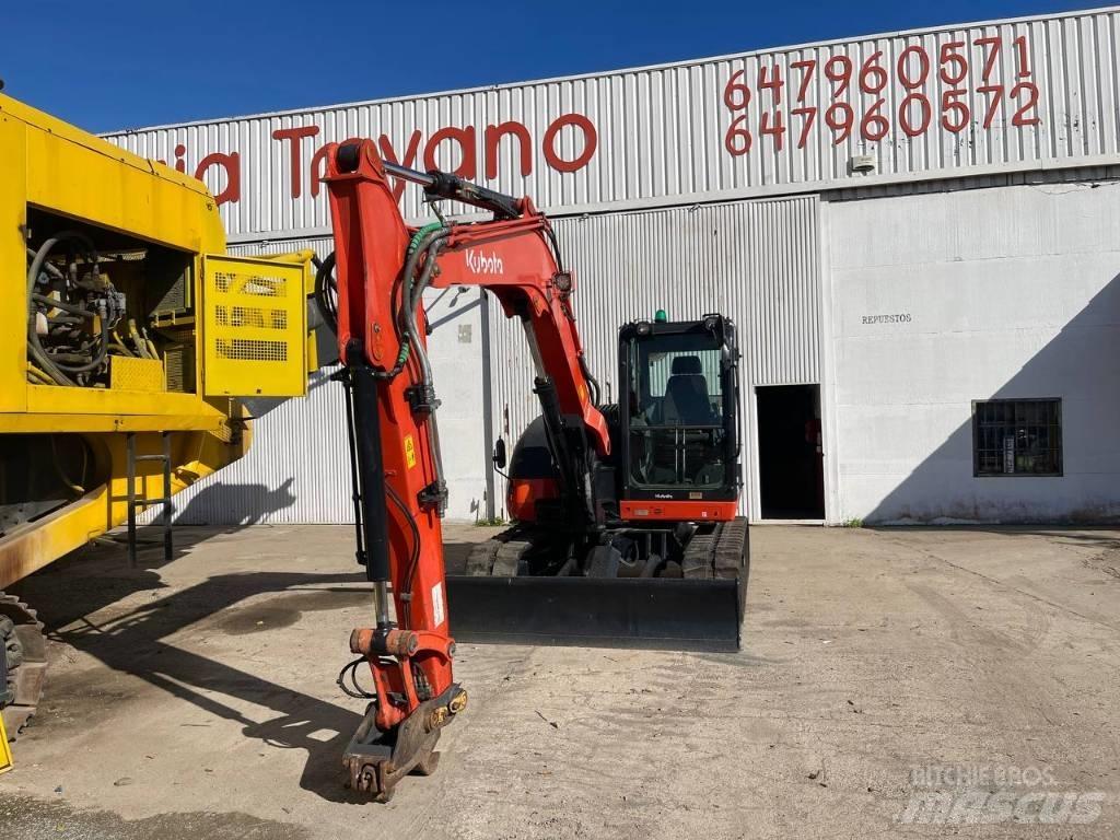 Kubota KX 080-4 Середні екскаватори 7т. - 12т.