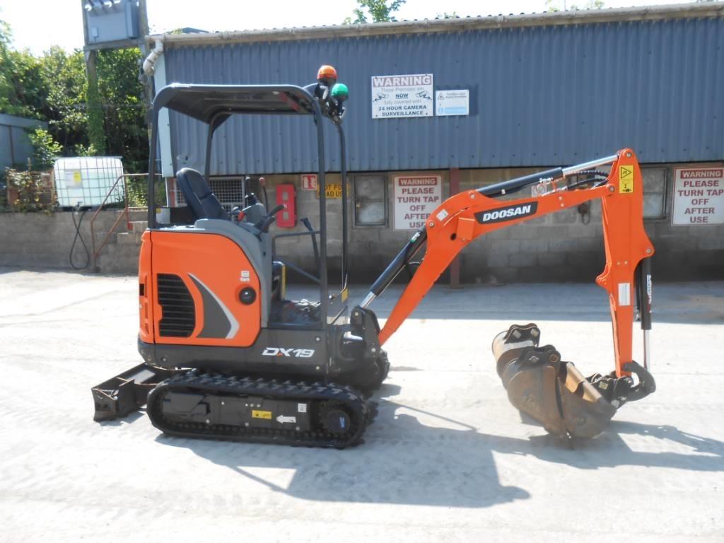 Doosan DX 19 Міні-екскаватори < 7т