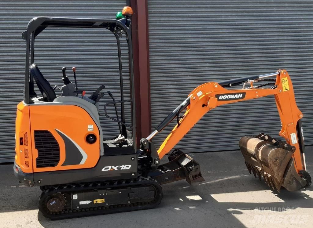 Doosan DX 19 Міні-екскаватори < 7т