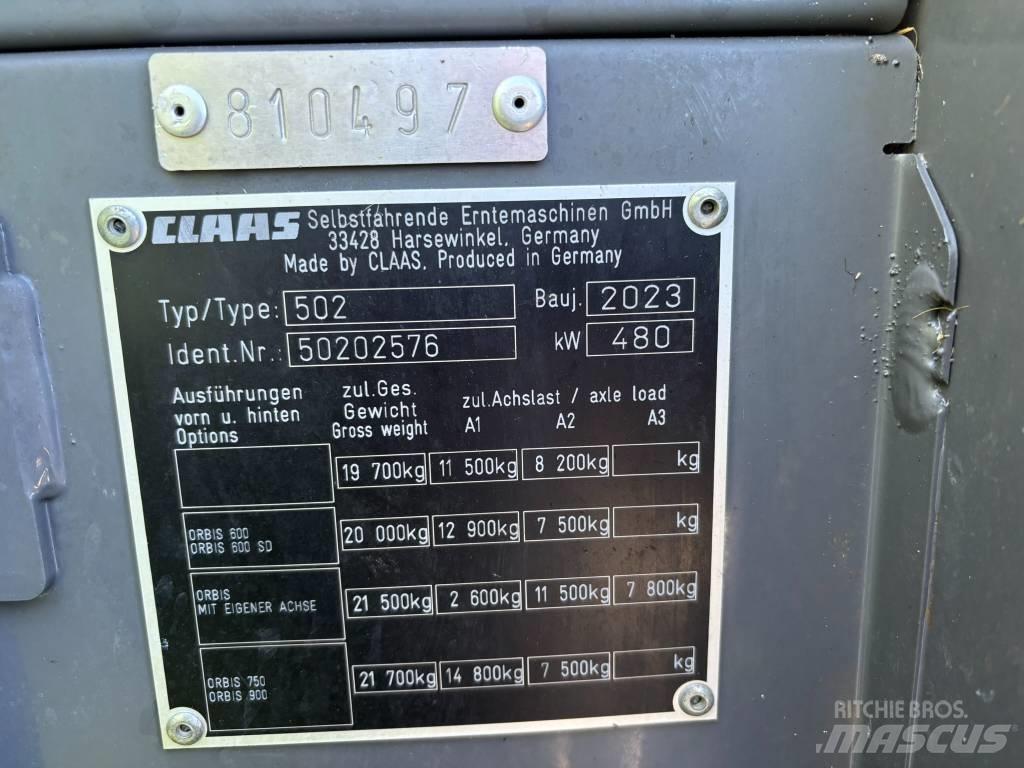 CLAAS Jaguar 960 4WD Кормозбиральні комбайни