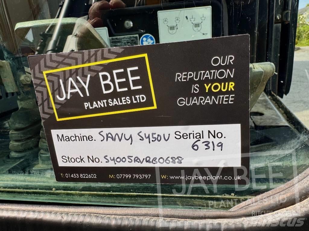 Sany SY 50 U Міні-екскаватори < 7т