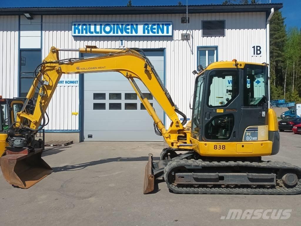 Komatsu PC 80 MR-3 Середні екскаватори 7т. - 12т.