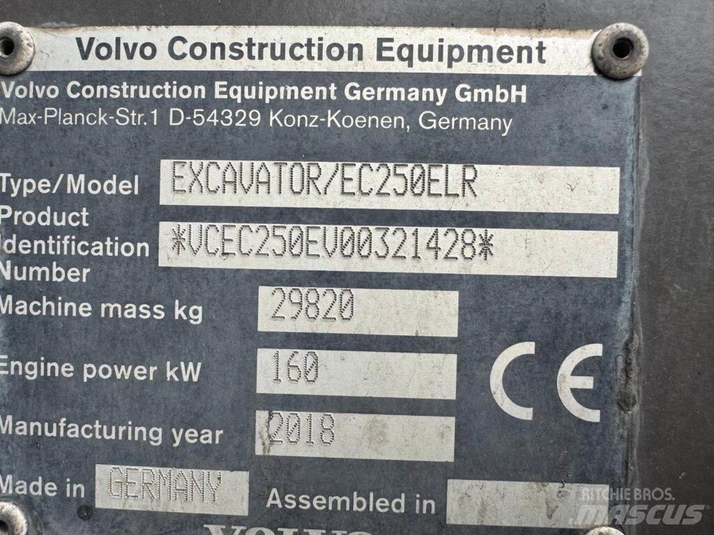 Volvo EC250ELR Гусеничні екскаватори