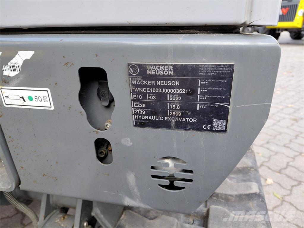 Wacker Neuson EZ26 Гусеничні екскаватори