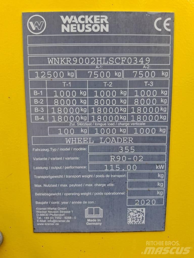Wacker Neuson WL 95 Фронтальні навантажувачі