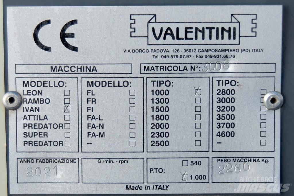 Valentini Ivan 100 Інше